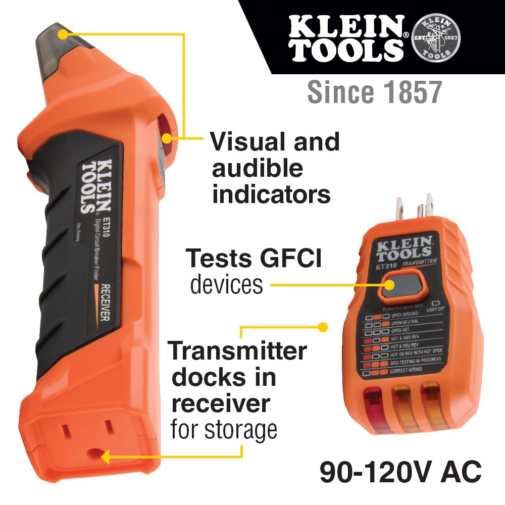 Klein Tools 80016 Circuit Breaker Finder Tool Kit