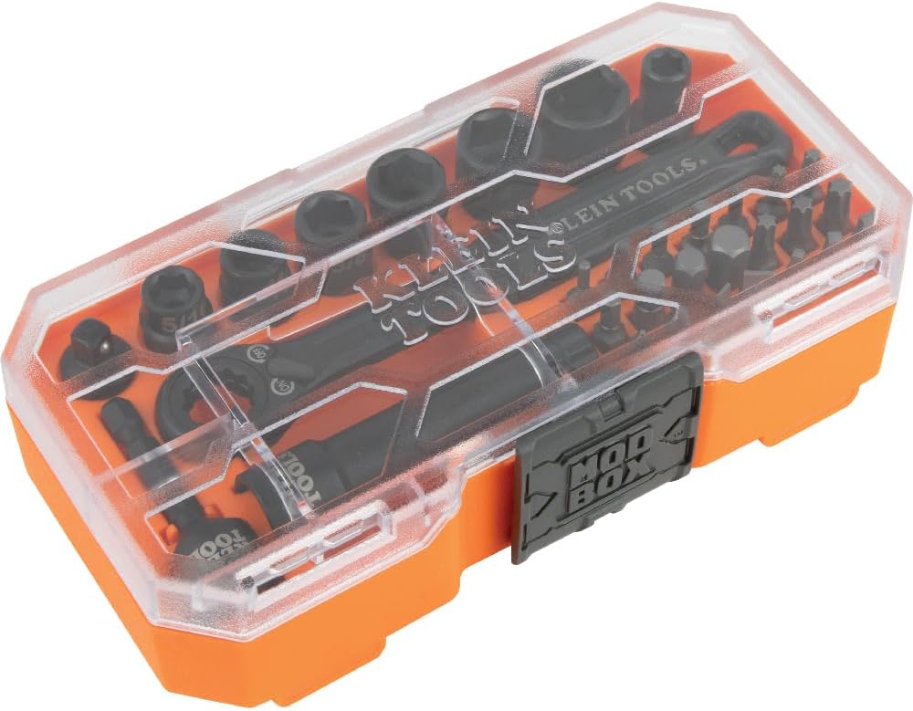 Klein Tools 65300 KNECT 32-Piece Pass Through Socket Set