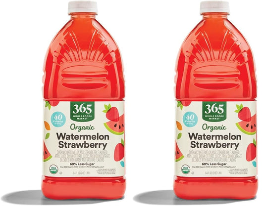 Juice Reduced Sugar Watermelon Strawberry Organic
