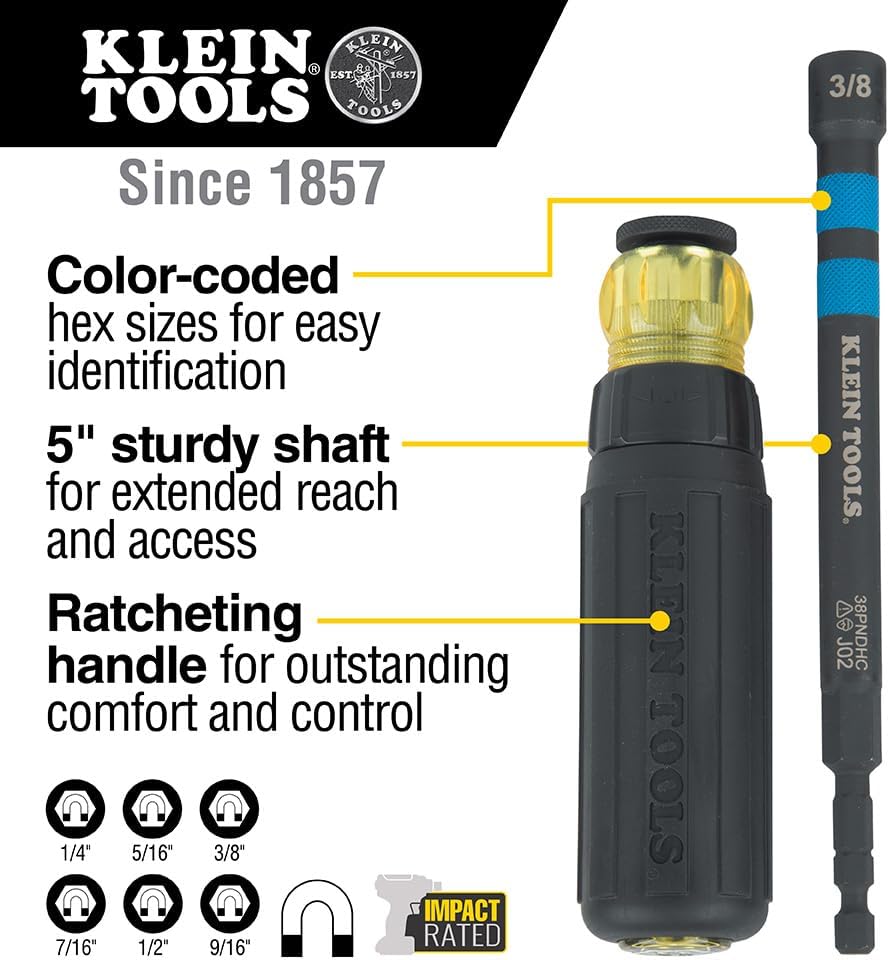 Klein Tools 32950 Ratcheting Impact Rated