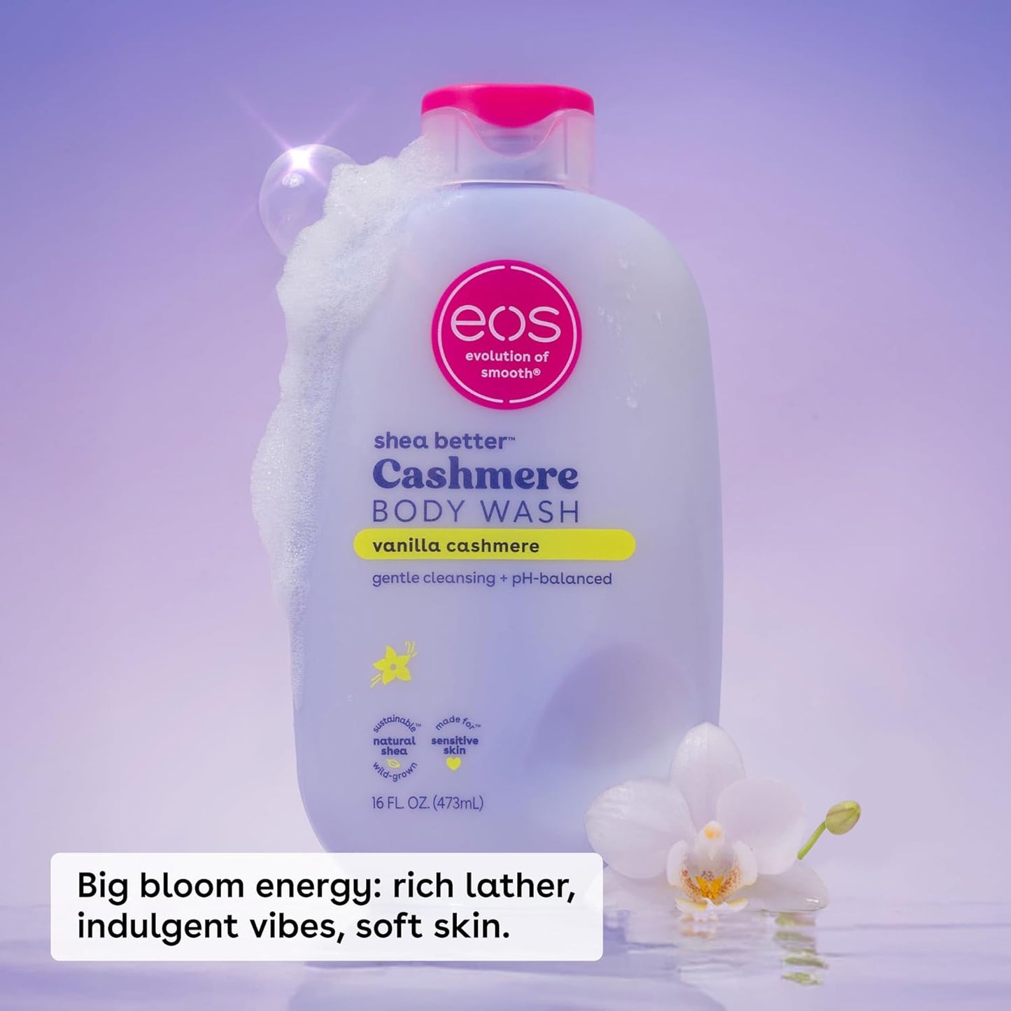 eos Shea Better Cashmere Body Wash, Vanilla Cashmere