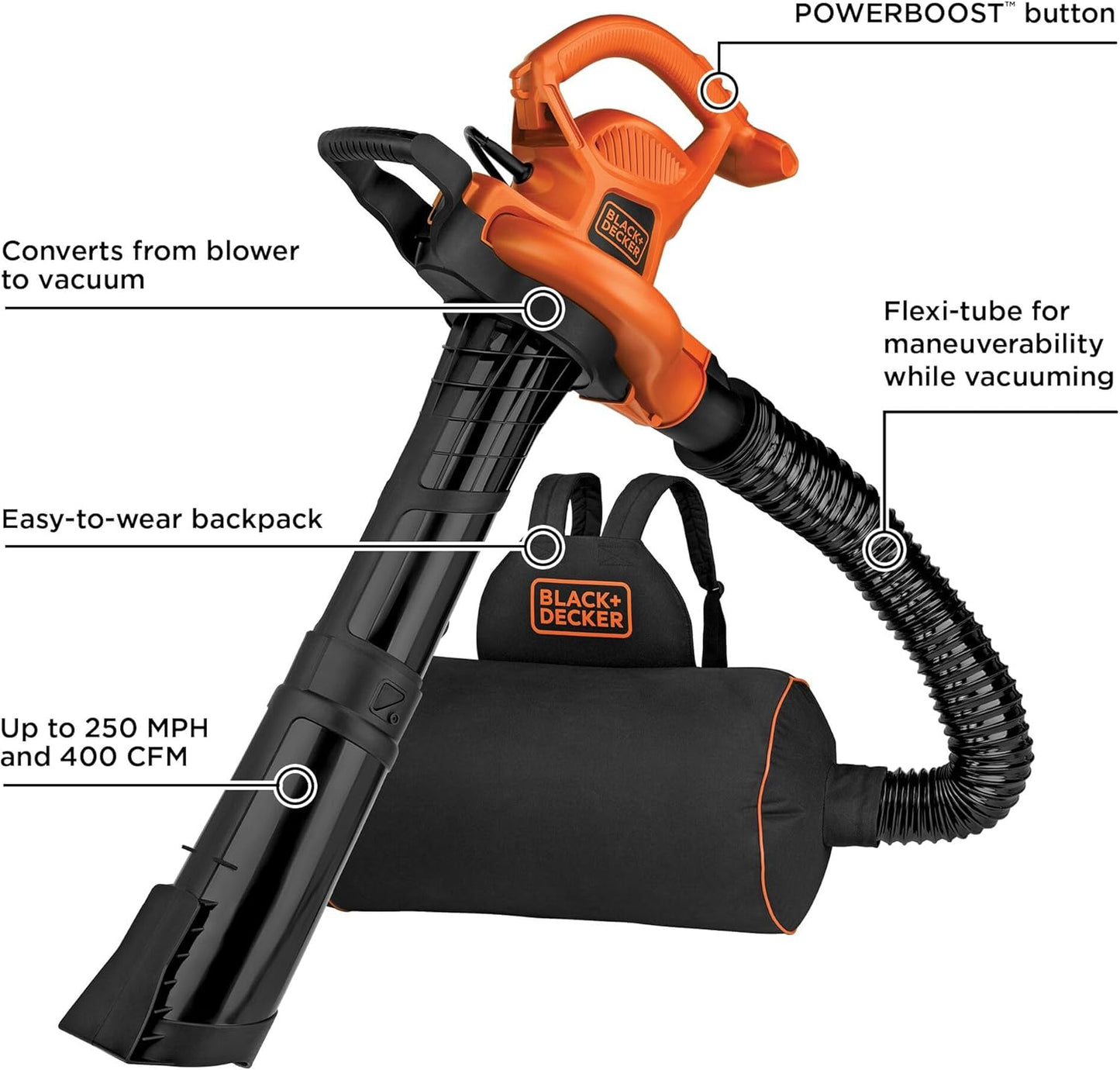 BLACK+DECKER Leaf Blower,