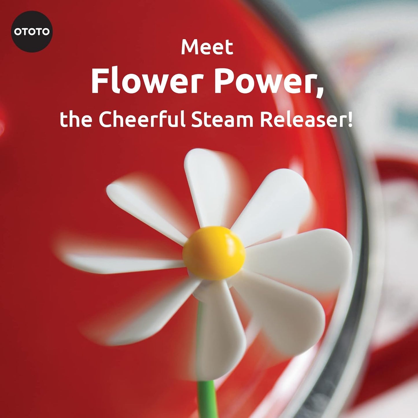 OTOTO New Flower Power Steam Releaser