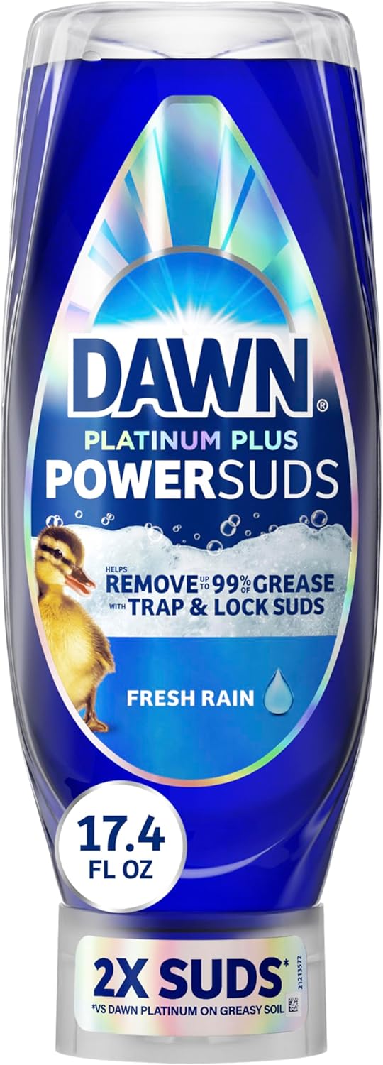 Dawn Platinum Plus PowerSuds Liquid Dish Soap