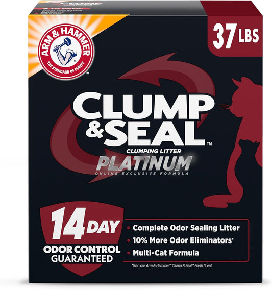 ARM & HAMMER Clump & Seal Platinum Cat Litter