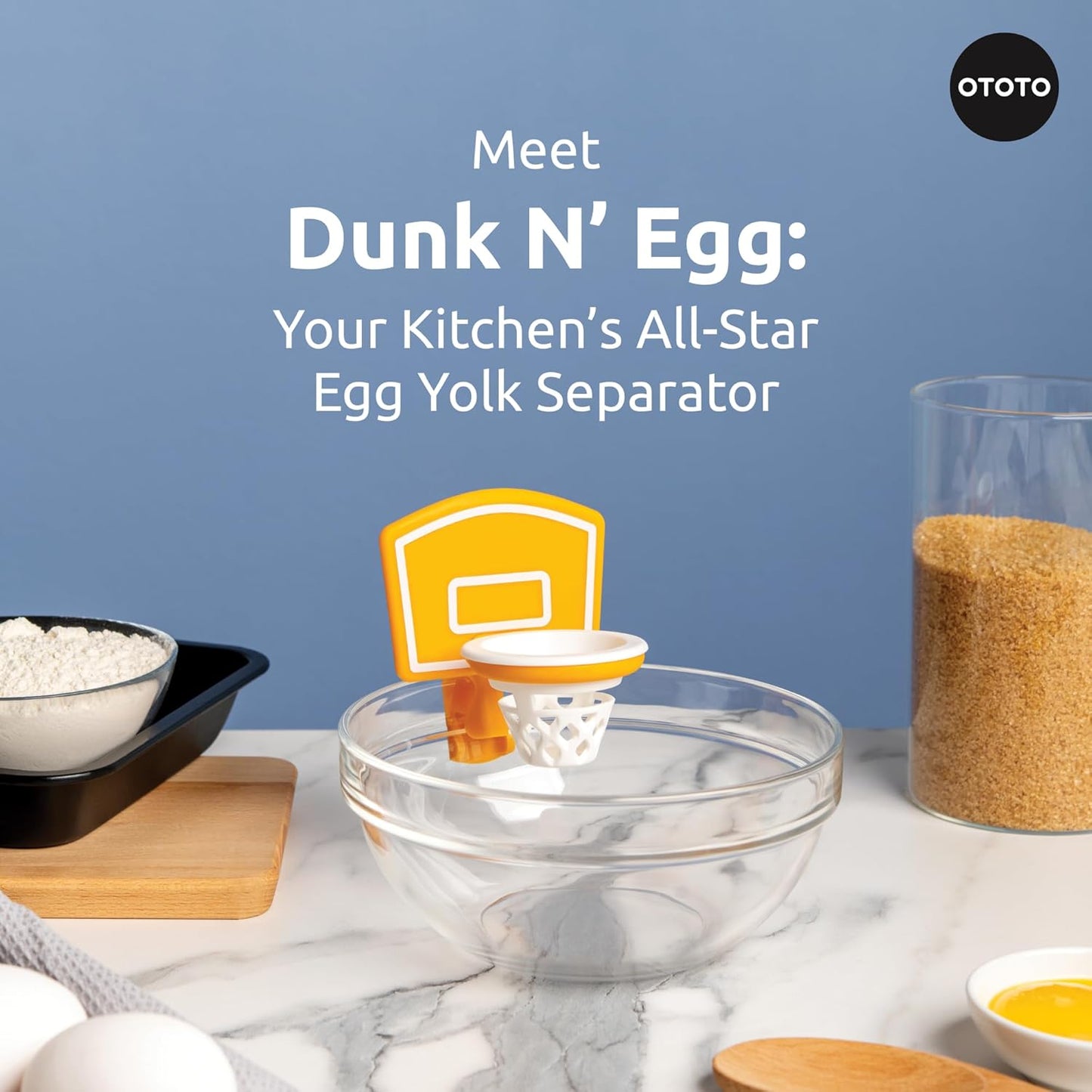 OTOTO Dunk N' Egg Yolk Separator Funny