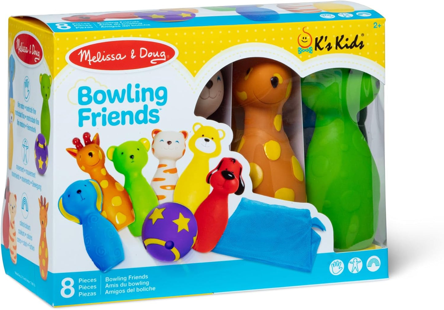 Kids Bowling Friends Play Set and Game