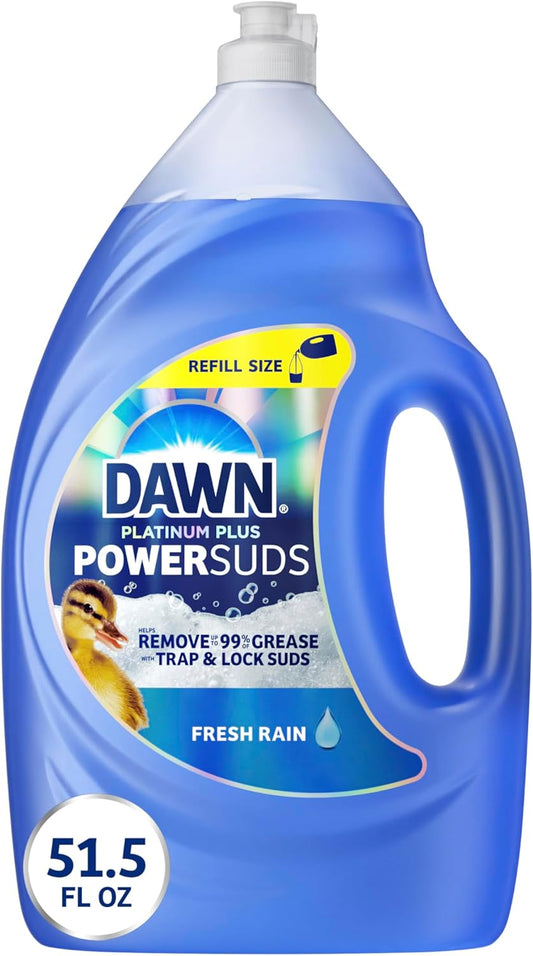 Dawn Platinum Plus PowerSuds Liquid Dish Soap