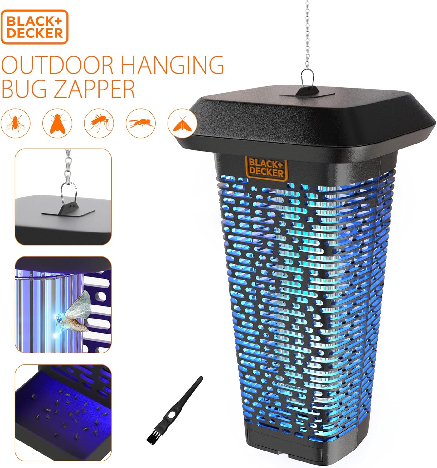 BLACK+DECKER Bug Zapper & Fly Trap