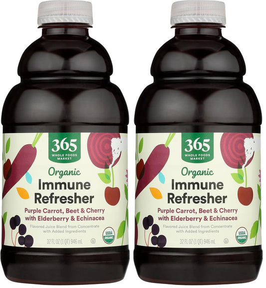 Juice Carrot Beet Cherry Elder Organic, 32 Fl Oz (Pack of 2)