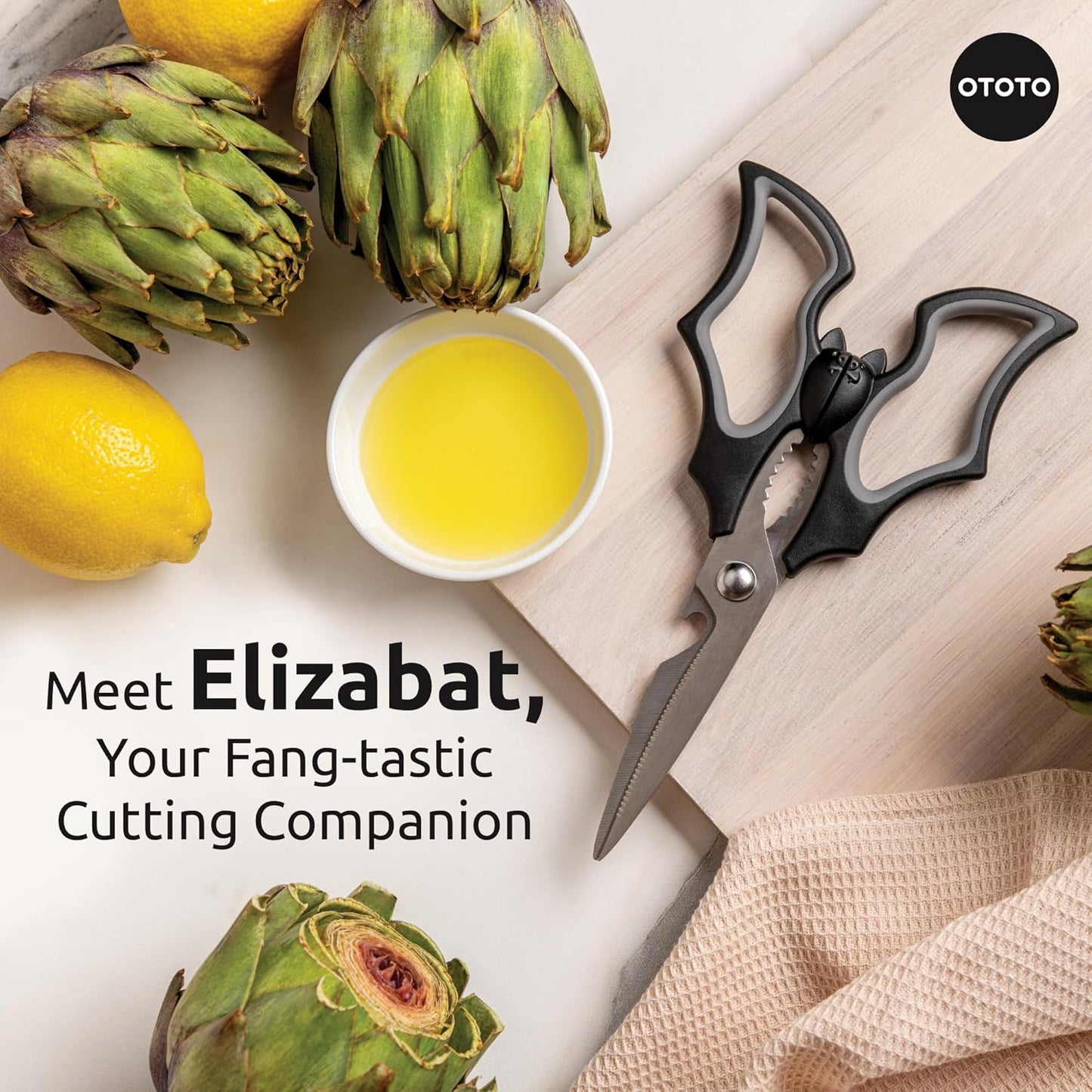 OTOTO Elizabat Kitchen Scissors -