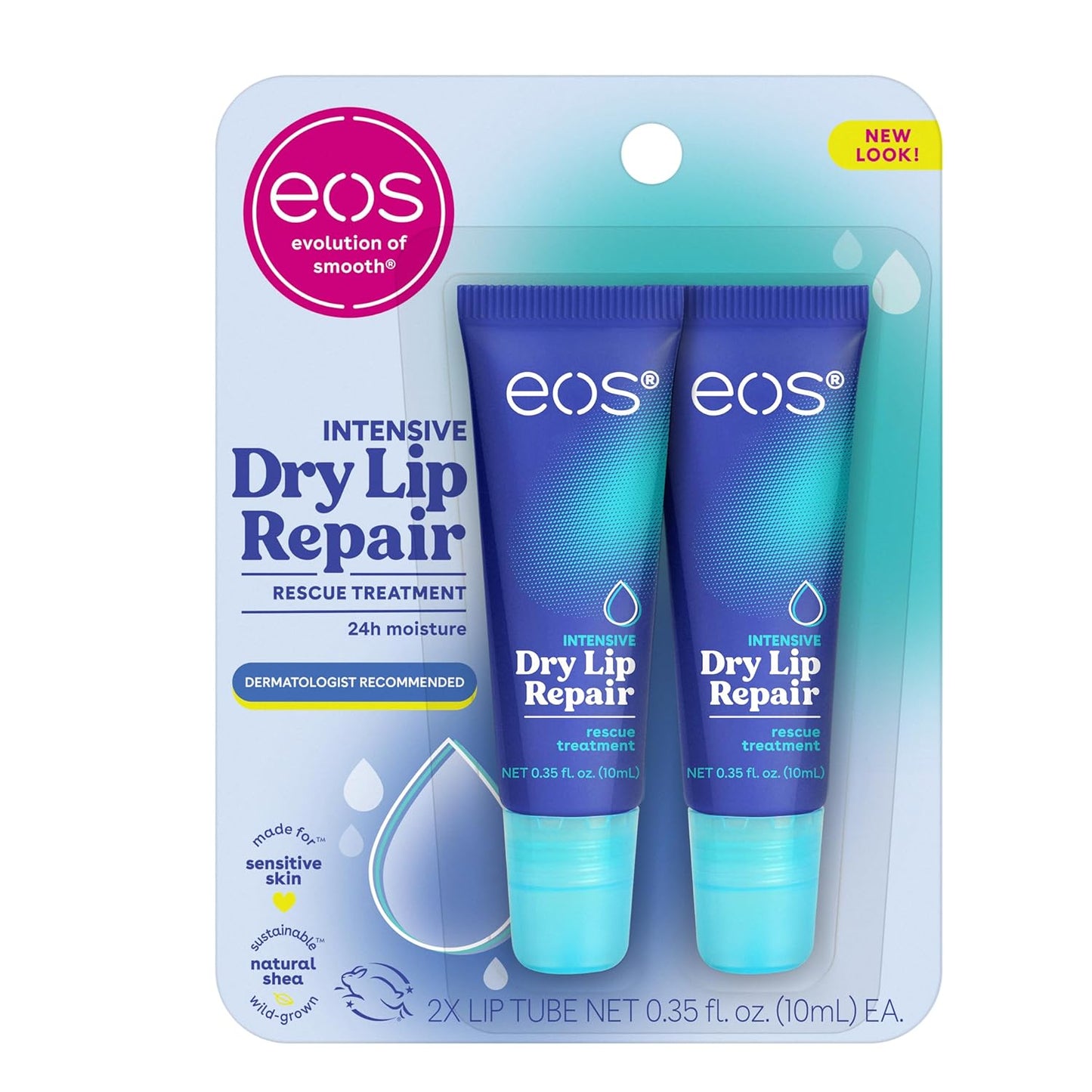 eos The Hero Lip Repair, Extra Dry Lip Treatment, 24HR Moisture