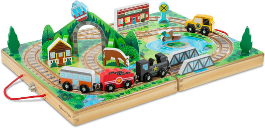 Take-Along Railroad Tabletop Playset