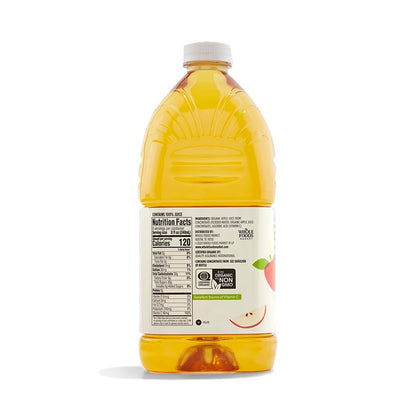 Organic Apple Juice, 64 Fl Oz (Pack of 2)