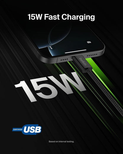 Belkin USB A to USB C Cable 2-Pack