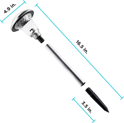 BLACK+DECKER Solar-Powered Outdoor Path Light