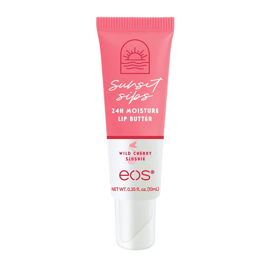 eos Sunset Sips Lip Butter Tube- Wild Cherry Slushie