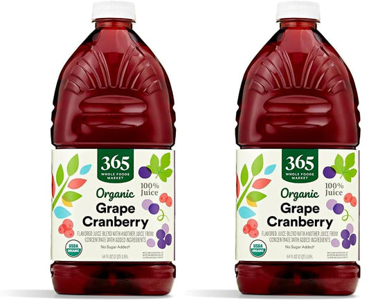 Organic Grape Cranberry Flavored Juice Blend from Concentrate,