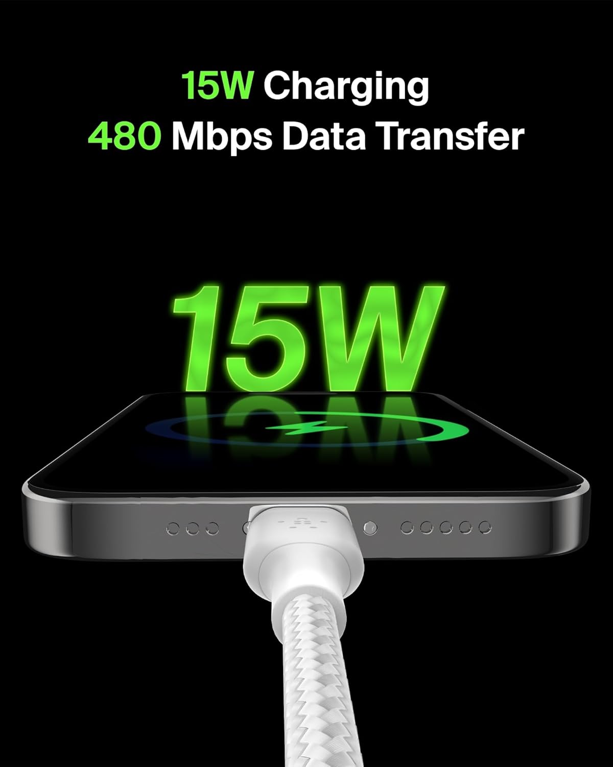 Belkin BoostCharge Braided USB-C to USB-A