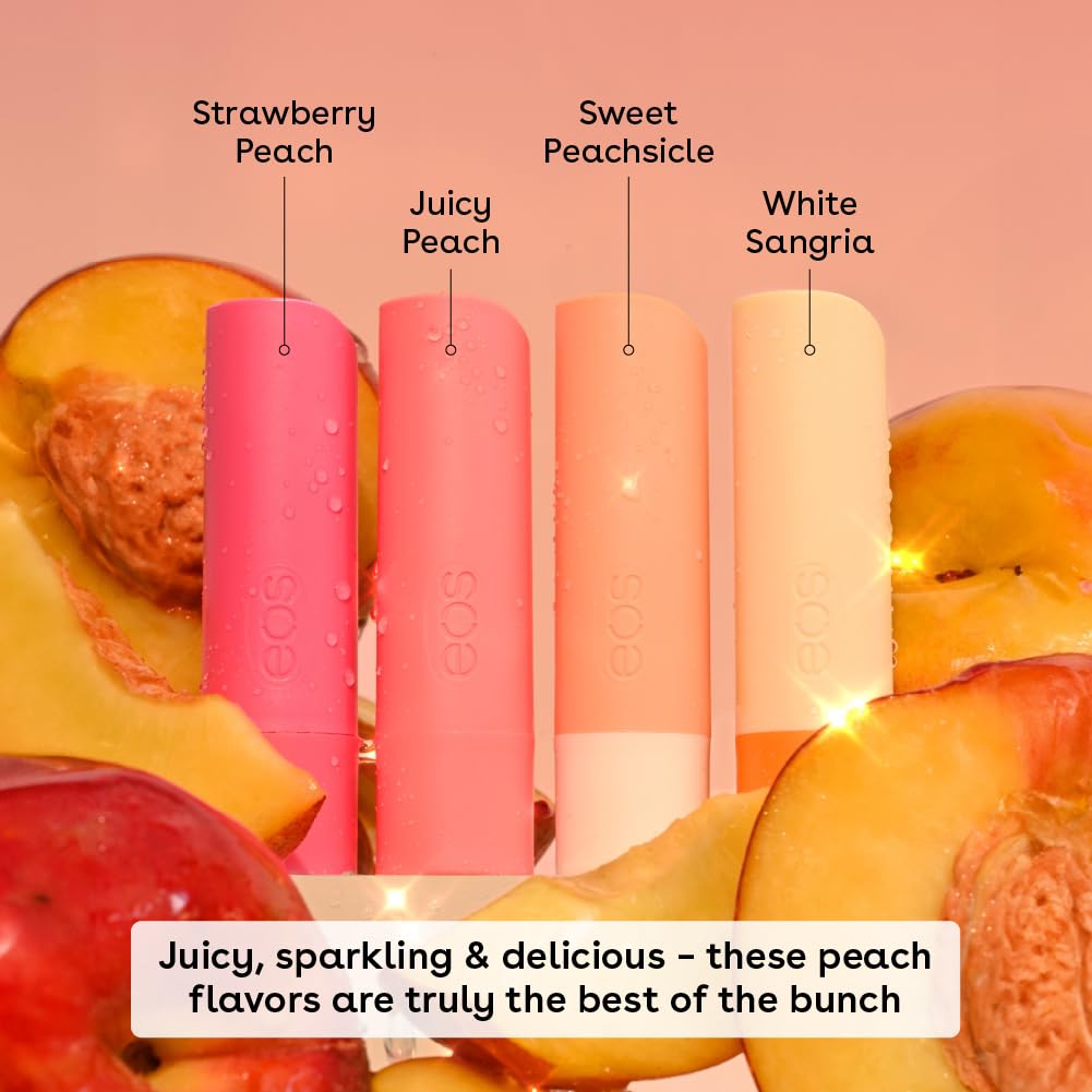 eos Lip Balm Gift Set- Peachy Keen, Limited-Edition Lip Moisturizer