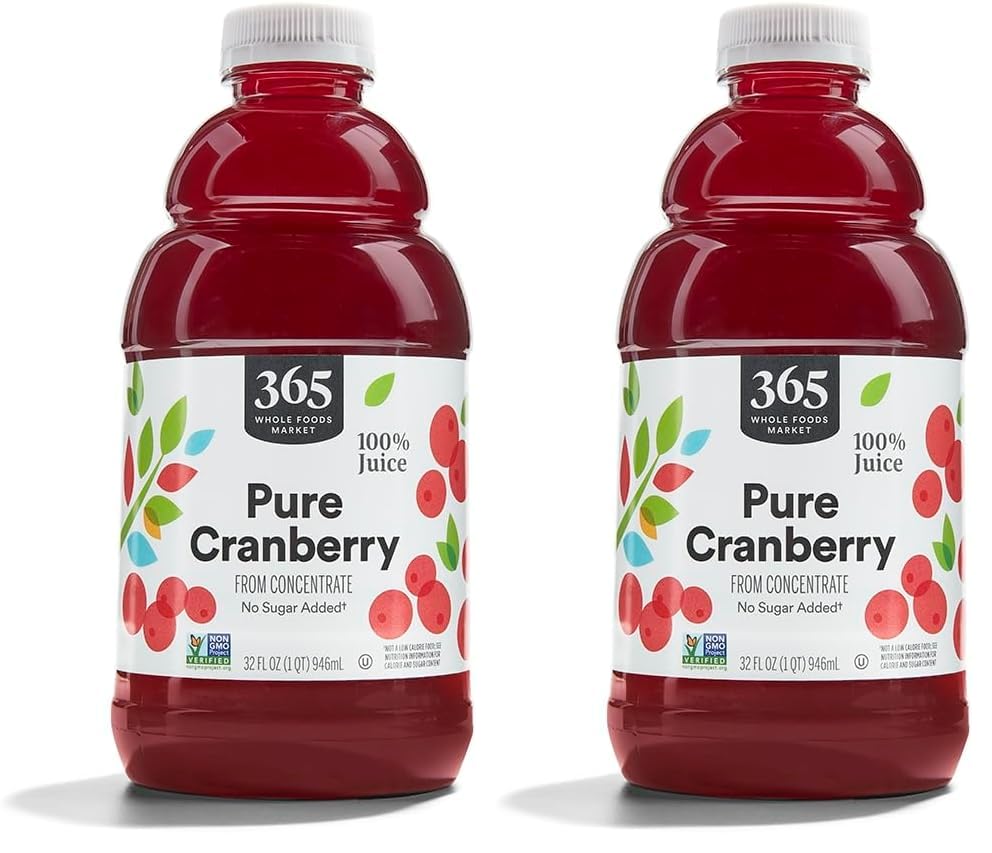 Juice Cranberry, 32 Fl Oz (Pack of 2)