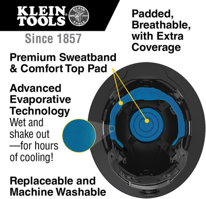 Klein Tools 60347 Hard Hat, Vented Full Brim