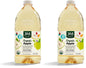 Juice Reduced Sugar Apple Organic, 64 Fl Oz (Pack of 2)