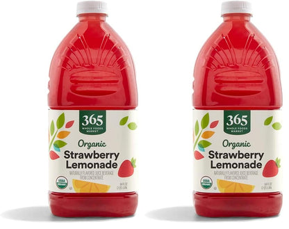 Organic Strawberry Lemonade, 64 Fl Oz (Pack of 2)