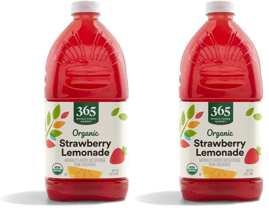 Organic Strawberry Lemonade, 64 Fl Oz (Pack of 2)