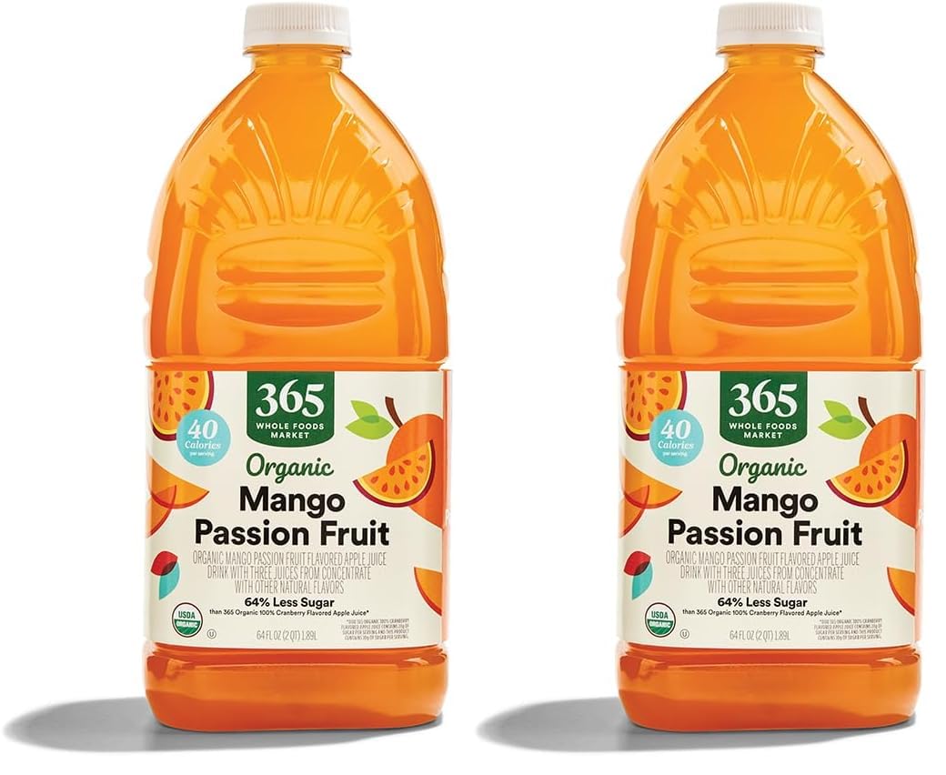 Juice Reduced Sugar Mango Passionfruit Organic,