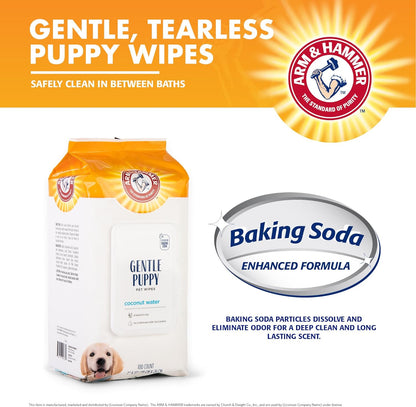 Dog Grooming Wipes - Natural Deodorizing Pet Wipe