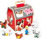 Melissa & Doug Take-Along Wooden Toy Barn