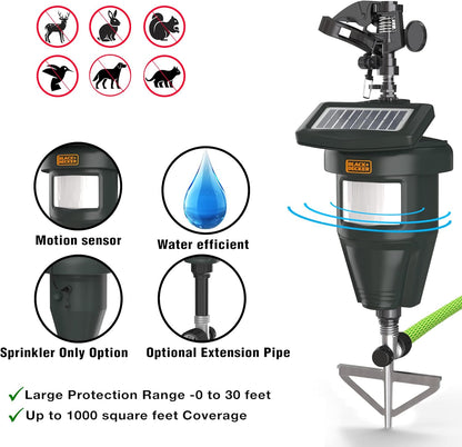 Cat Repellent Outdoor- Squirrel Deterrent Solar