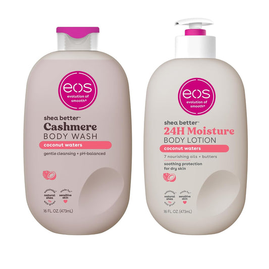 eos Shea Better Body Lotion+ Body Wash, Coconut Waters