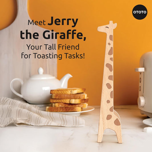 NEW OTOTO Jerry the Giraffe Toaster Tongs