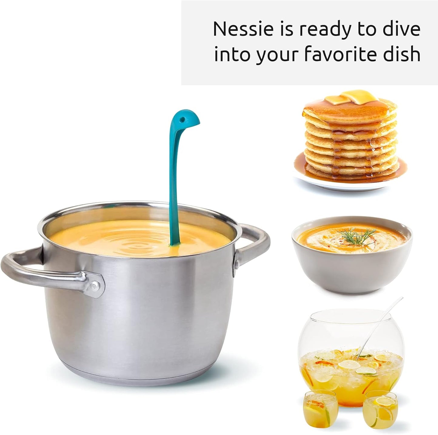 OTOTO The Original Nessie Ladle - Soup Ladle