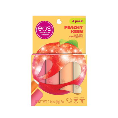 eos Lip Balm Gift Set- Peachy Keen, Limited-Edition Lip Moisturizer