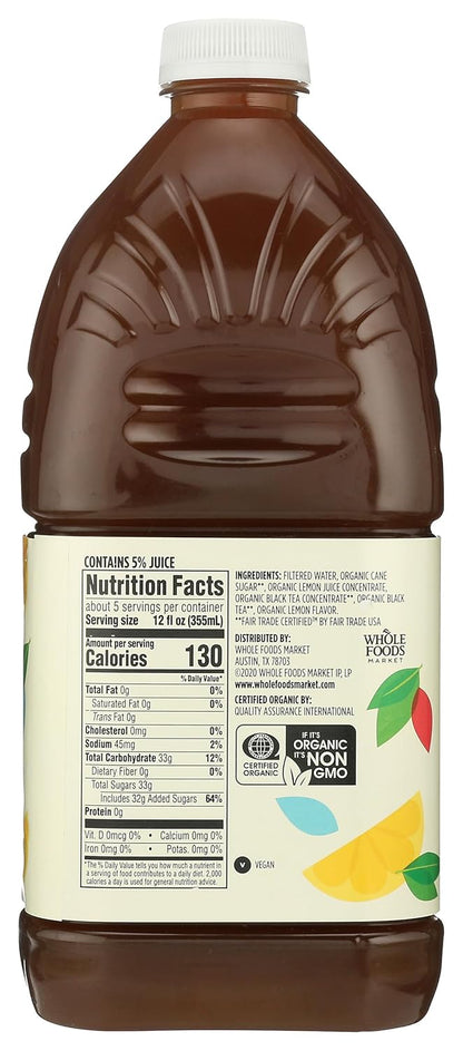 Organic Tea & Lemonade Blend, 64 Fl Oz (Pack of 2)