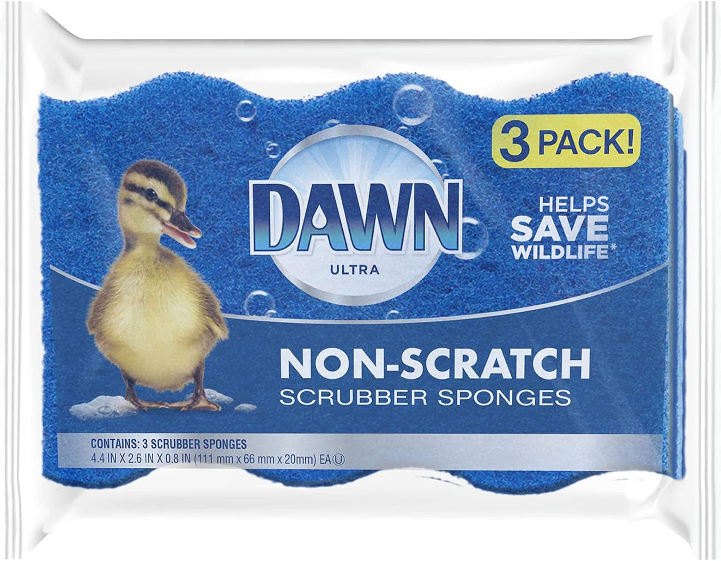 Dawn Non-Scratch Kitchen Dish Sponges