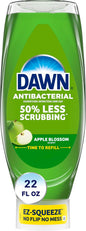 Dawn Antibacterial 50% less scrubbing