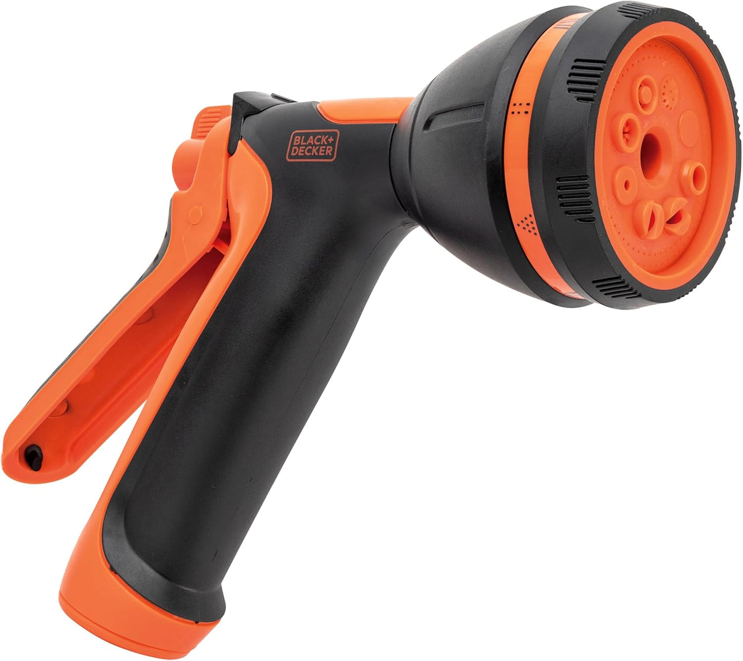 8-Pattern Rear Trigger Garden Hose Nozzle