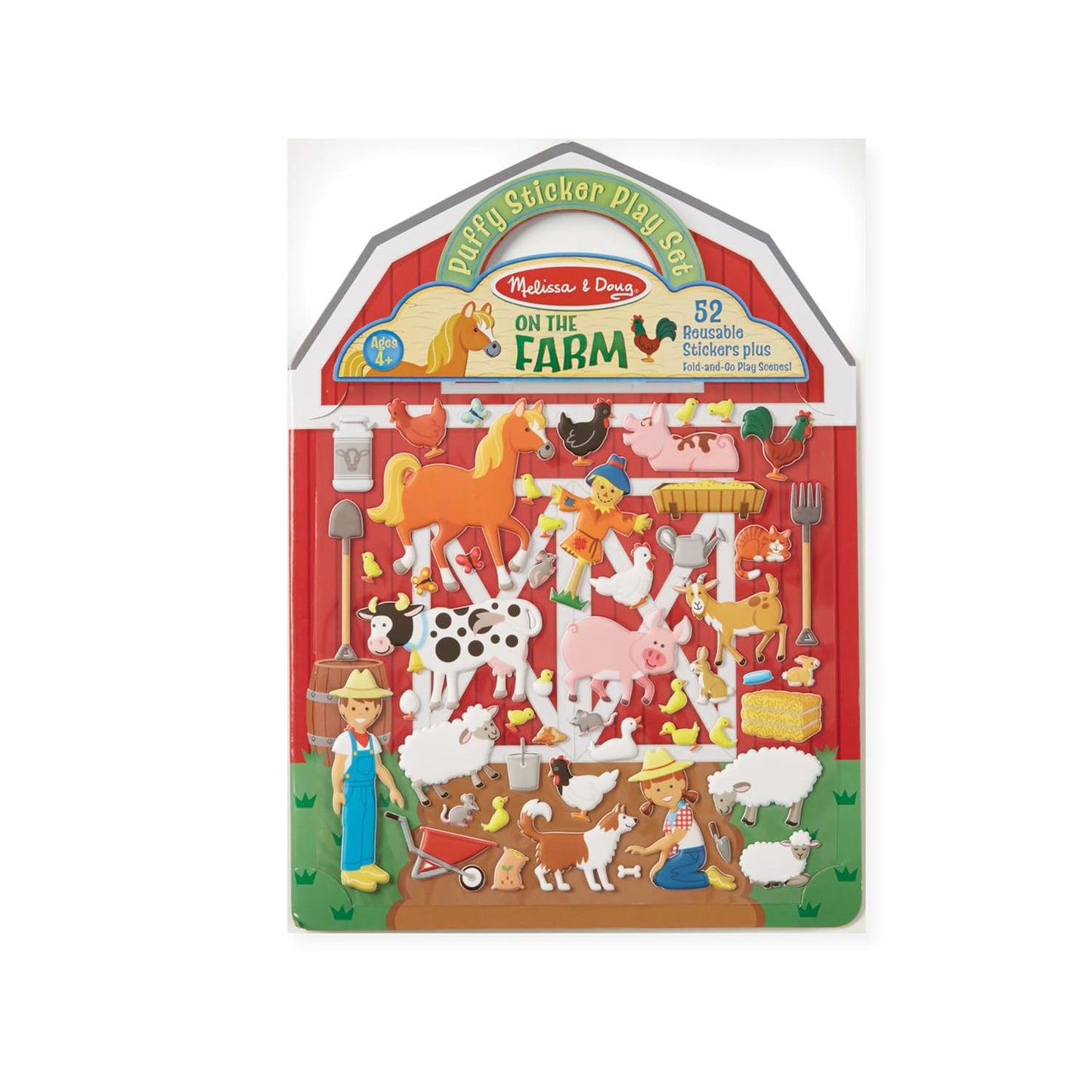 Puffy Sticker Play Set – On The Farm,