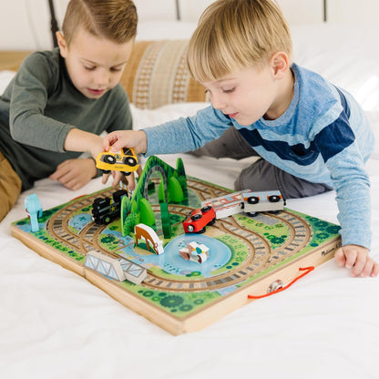 Take-Along Railroad Tabletop Playset