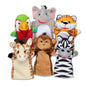 Melissa & Doug Safari Buddies Hand Puppets,