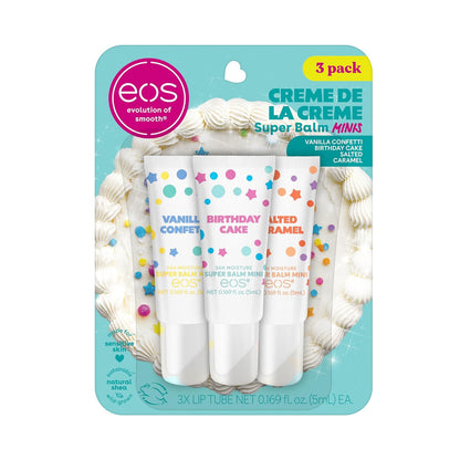 eos 24H Moisture Super Balm Minis- Crème de la Crème,