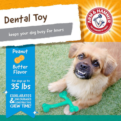 Nubbies T-Bone Dental Dog Chew Toys