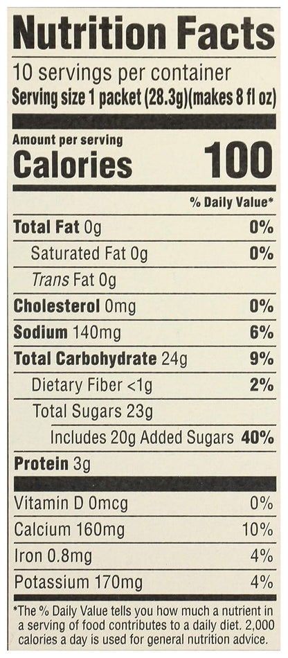 Drink Hot Cocoa Milk Chocolate Organic 10 Count,