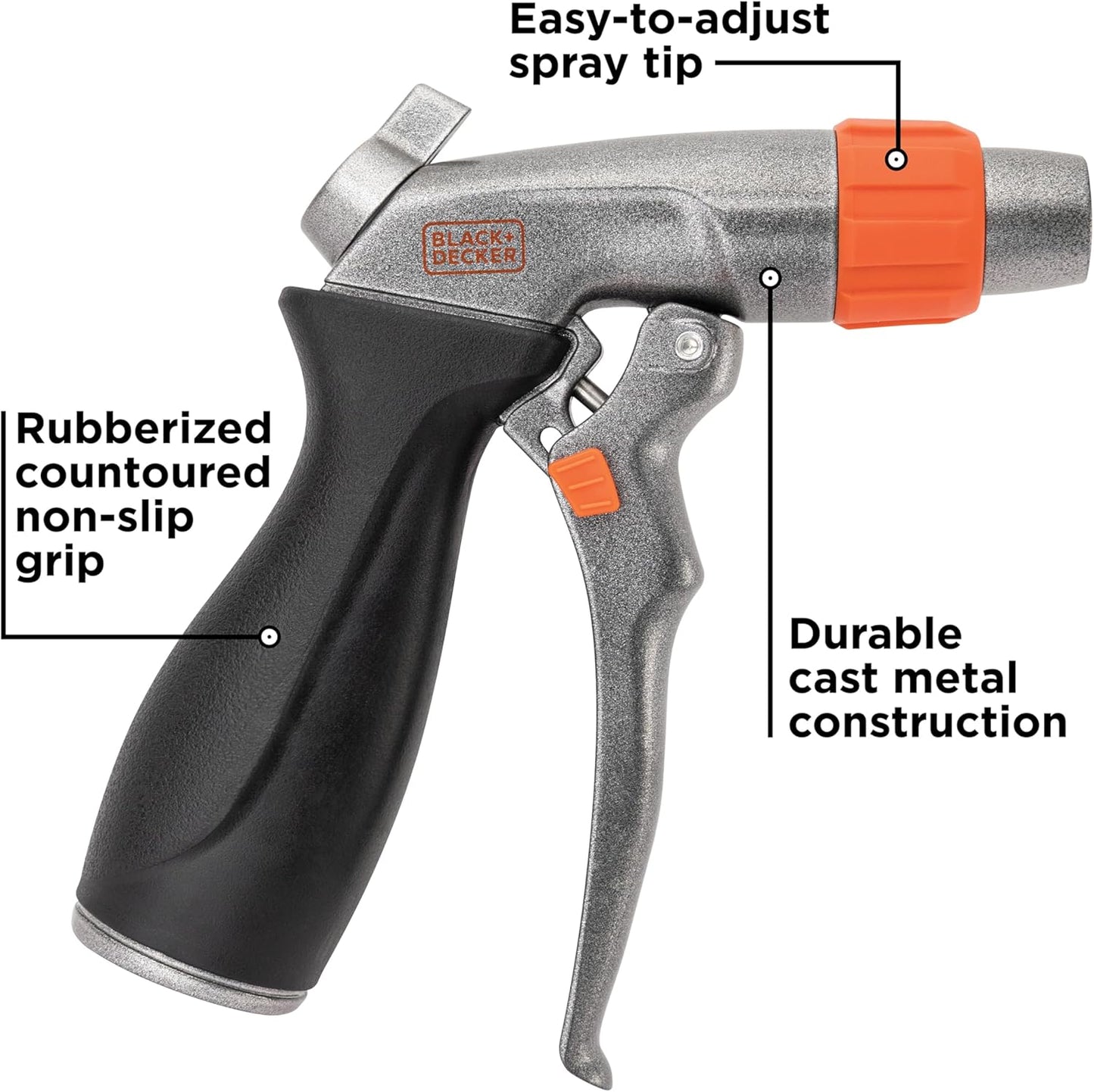 BLACK+DECKER® Adjustable Front Trigger Nozzle
