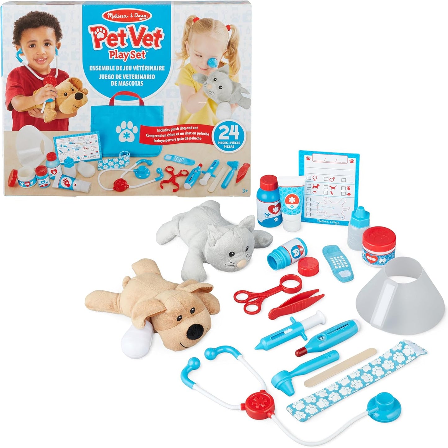 Examine and Treat Pet Vet Play Set
