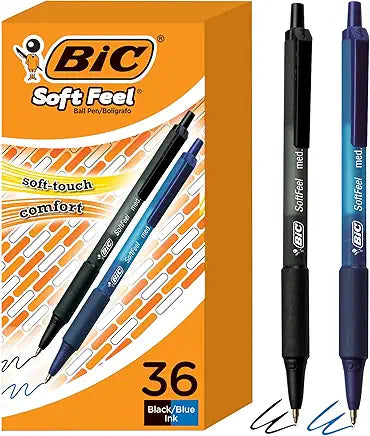 Soft Feel Retractable Ballpoint Pen